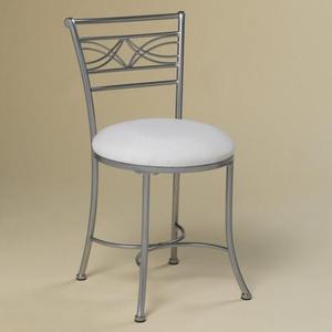 Silla de metal elegante de estilo minimalista moderno con marco resistente con acabado protector de alta calidad y artesanía llamativa - Product Image 1