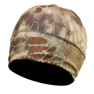 Venta al por mayor OEM alta calidad personalizado impreso tejido parche invierno más demandado personalizado nuevo menos precio caza Beanie - Product Image 5