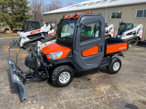 Como nuevo, Kubota RTV X1100C con cabina de fábrica, calefacción y aire acondicionado, con 87 horas/460 millas, para nieve - Product Image 5