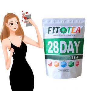 Té Herbal Orgánico Certificado ISO para Adelgazar, Té de Fitness de 28 Días en Botella para Adultos - Product Image 3
