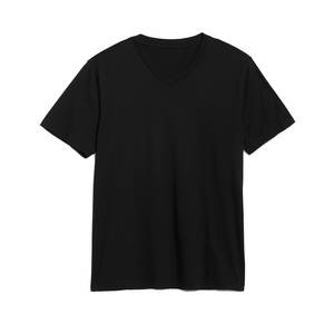 <b>Men</b> Regular 230GSM 100% Cotton Plain Blank <b>T</b> <b>Shirt</b> Custom High Quality Normal Fitting <b>V</b>-<b>Neck</b> Standard Fit <b>T</b> <b>Shirts</b> for Quality - Product Image 6