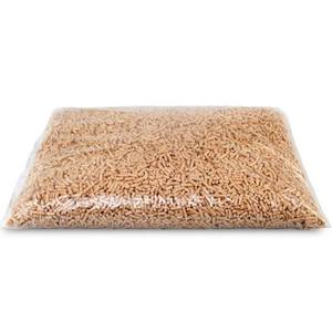 Granulés de bois de pin de qualité supérieure, briquettes de biomasse, granulés de 6 mm de diamètre, motif en bâtonnets, cendres 0,5%, calories 3900J en sac - Product Image 6