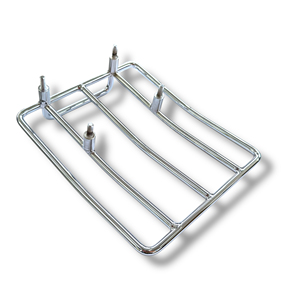 Portaequipajes trasero cromado Lambretta LI S1 + S2 + TV1 + TV2 - Tipo Pequeño - Product Image 2
