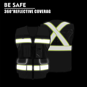 2025 nuevo chaleco transpirable cómodo rentable de alta visibilidad chaleco de seguridad de diseño multifuncional ligero y duradero - Product Image 6