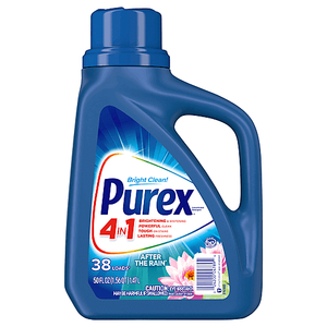 Detergente líquido para ropa Purex, sin colorantes y sin perfume: Altamente valorado para pieles sensibles, a menudo se menciona por ser sin colorantes e hipoalergénico. - Product Image 6