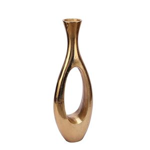 Vases à fleurs de mariage en fonte d'aluminium fabriqués en Inde de super qualité avec finition en nickel fabriqués en Inde - Product Image 3