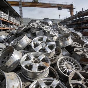 Déchets de jantes en alliage d'aluminium 99% Jantes entières Emballées pour l'expédition internationale - Product Image 3