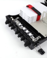 Boîtier de séparation de fibres optiques à fusion directe 24 cœurs pour réseaux FTTH et 4G/3G