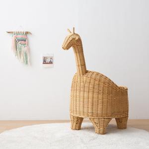 Turtle-shaped <b>basket</b> decorative <b>rattan</b> <b>storage</b> bin <b>baskets</b> kids accessories for boys & girls - Product Image 6