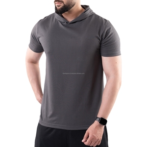 T-shirt décontracté personnalisé pour homme 100 % coton à manches longues et col rond, couleur unie, impression personnalisée, écologique, respirant, séchage rapide, fabrication en usine - Product Image 2