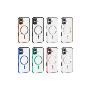 Funda de Carga Inalámbrica MagSafe para iPhone 16 Plus, Carcasa de Silicona NXXA Demre de Titanio con Cubierta Trasera de PC y Protección para la Cámara - Product Image 3