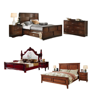 Camas tapizadas de hotel real italiano diseño moderno conjunto de muebles de dormitorio Queen de lujo cama king size de lujo productos de Indonesia - Product Image 2