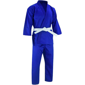 Conjunto de ropa de artes marciales Unisex de calidad superior hecho a medida algodón transpirable secado rápido uniforme de Karate ligero OEM disponible - Product Image 5
