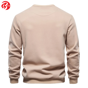 Sweats en molleton de coton à col rond à la mode pour adultes vêtements décontractés d'hiver avec poche à glissière motif de créateur dernier style - Product Image 2
