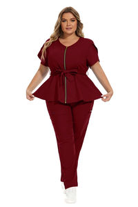 Uniformes Médicos Personalizables para Enfermeras de Hospital, Uniformes Médicos Cómodos Unisex de Algodón/Poliéster de Alta Calidad - Product Image 5