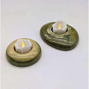 Metal <b>Cup</b> Wooden Body Candle Holder Unique Design Handmade Natural Finishing Decorative Lighting Accessories - Product Image 2