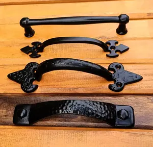 Manija de puerta antigua hecha a mano de la mejor calidad con técnicas de fundición de tallas tradicionales Material de metal de primera calidad al mejor precio - Product Image 3