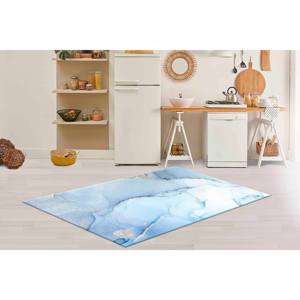 Tapis imprimé à motif abstrait scintillant, décoration moderne pour la maison, tapis fin non tissé - Product Image 2