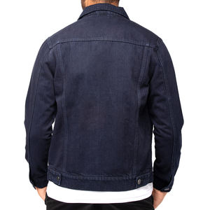 Veste en jean stylée pour hommes, tenue décontractée OEM, vente en gros de veste en jean en coton de haute qualité pour hommes, veste en jean sur mesure pour la vente - Product Image 3