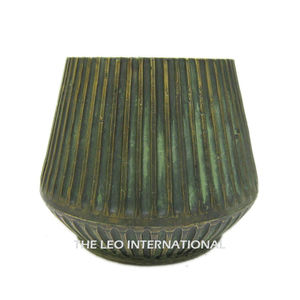 Jarrón de Metal Galvanizado Estilo Rústico Francés, Plata, para Decoración del Hogar, Mesa de Sala, Florero - Product Image 2