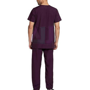 Conjunto de Uniforme Médico de Algodón para Hombre de Alto Rendimiento Diario con Estilo Moderno, Ligero y Ecológico, Uniforme Médico de Alta Calidad - Product Image 3
