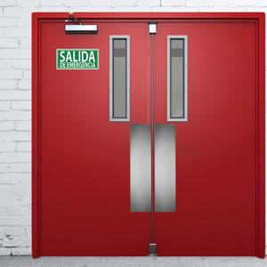 Placas Protectoras para Puertas de Acero Inoxidable Personalizadas MXDSN-005 14x6in C.22 - Product Image 3