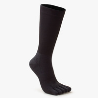 Chaussettes de sport en coton compressives respirantes à 5 doigts, écologiques, pour le football, le basketball, la course à pied, le cyclisme - Collection Printemps (Vente en gros)