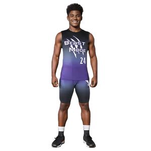 Uniformes de Fútbol Americano Personalizables por Sublimación, Talla Grande 7 en 7, Uniformes Deportivos Profesionales de Secado Rápido y Transpirables - Product Image 4