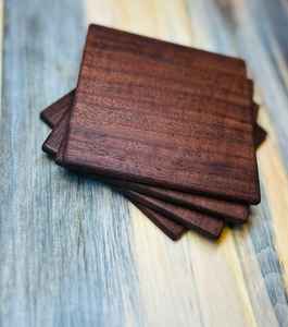 ที่รองแก้วไม้วอลนัทดีไซน์เป็นมิตรต่อสิ่งแวดล้อม - Product Image 5