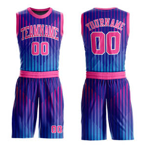 Uniformes de Baloncesto de Poliéster 100% Transpirables de Secado Rápido con Estampado Personalizado de Alta Calidad y Bajo Precio, Diseño Personalizado y Ajuste Cómodo - Product Image 1