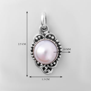 จี้มุกทำด้วยมือเงิน925เครื่องประดับสไตล์วินเทจโรเดียมชุบทองผู้ผลิตโดยตรงสำหรับงานเลี้ยง - Product Image 5