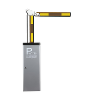 Sistema de puerta de barrera de estacionamiento de coche de apertura rápida de alta calidad pluma de velocidad ajustable hecha de acero y aluminio
