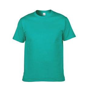 Venta al por mayor personalizable OEM diseño 100% algodón camisetas para Mujeres Hombres talla grande pantalla a rayas Transferencia de Calor impresión tela de lona - Product Image 5