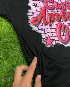 Sudadera con Capucha Oversize 100% Algodón de Secado Rápido, Antiarrugas, Forro Polar, Estilo Urbano de Invierno, Impresión Digital, Bolsillo Personalizado - Product Image 6