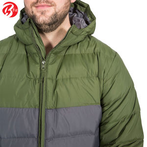 Superb Quality Custom Made Puffer Jacket for Winter Best Quality Fashion Canvas Wear with Stand Collar - Product Image 5