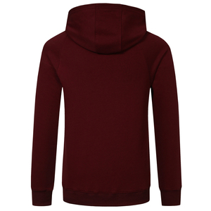 OEM Custom Manufacturers Drop Shoulder Pullover Men Hoodie 100% <b>Wool</b> Fleece Zipper-Up Casual Street Wear Winter Solid Hooded - Product Image 2