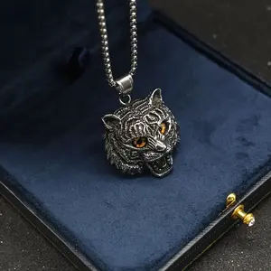 2024 New Tend's 925 Sterling Silver Oxidized Pendant Joyería fina para hombres y mujeres Plateado y chapado en oro Inspirado en el Hinduismo - Product Image 4