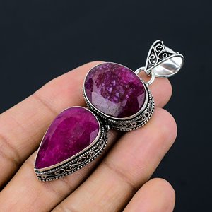 Bijoux en argent 925 rubis - Product Image 4