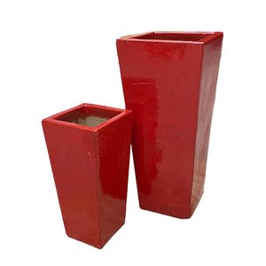 Pots de plantes en céramique écologiques fabriqués directement en usine au Vietnam avec trou de drainage pour la maison et le jardin, impression de logo gratuite - Product Image 4