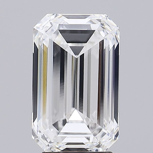 เพชรไรซิ่งไดมอนด์ 4.02 กะรัต ทรงเอเมอรัลด์ คัต  เพชรเลี้ยงในห้องปฏิบัติการ สี E ความสะอาด VVS2 เจาะด้วยเลเซอร์ ได้รับการรับรองจาก IGI สำหรับการทำเครื่องประดับ - Product Image 1