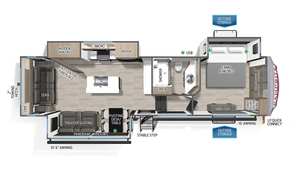 Nouveau camping-car Forest River Elite 32BA-M 2026 - Product Image 2