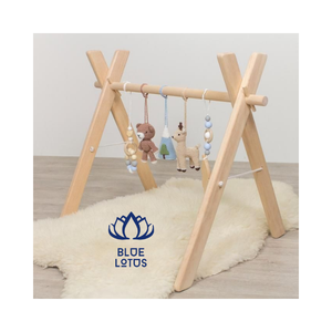 VIETNAM BEST SELLING WOODEN BABY GYM ECO FRIENDLY TOYS FOR FUN AND DEVELOPMENT - Product Image 1