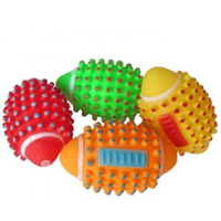 Mucit Home Classic Sounding Cat & Dog Bite Ball Colorful Durable Polyester Teething Pet Toy