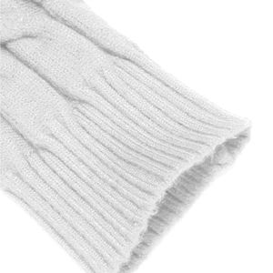 Pulls d'hiver pour hommes coupe ajustée anti-rides avec col rond pull en polyester de couleurs unies - Product Image 4