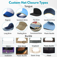 Gorra Trucker de 5 Paneles de Primera Calidad con Logotipo Personalizado, Estilo Bordado, Gorras Trucker de Malla y Espuma con Cierre a Presión para Hombre con Logotipo Personalizado