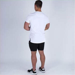 Ecycled-Camiseta de gimnasio de nailon para hombre, camiseta de gimnasio de alto rendimiento - Product Image 6