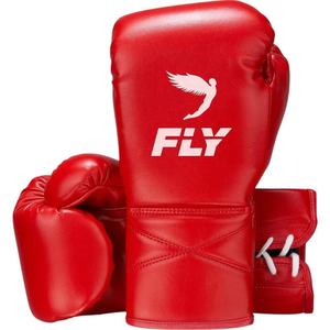 Gants de boxe MMA Fly de haute qualité, durables, avec fermeture à lacets, équipement d'entraînement pour le sparring, les entraînements de fitness, la boxe professionnelle - Product Image 1