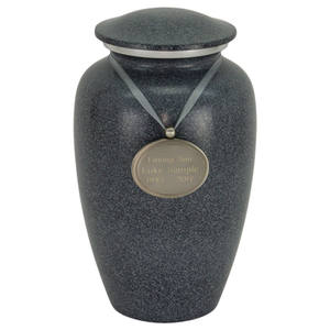 Elegant Cremation <b>Urn</b> with Floral Design Decorative and Functional Memorial Keepsake for Human Ashes - Product Image 1