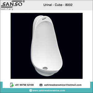 2024 nouveauté blanc céramique mur accroché urinoir bol Design moderne hôtel articles sanitaires Top vente en inde - Product Image 2