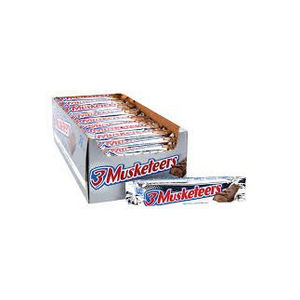 Tablette de chocolat 3 Mousquetaires Chocolat au lait lisse avec nougat léger et moelleux, 50g - Product Image 3